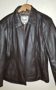 Excelled leather jacket